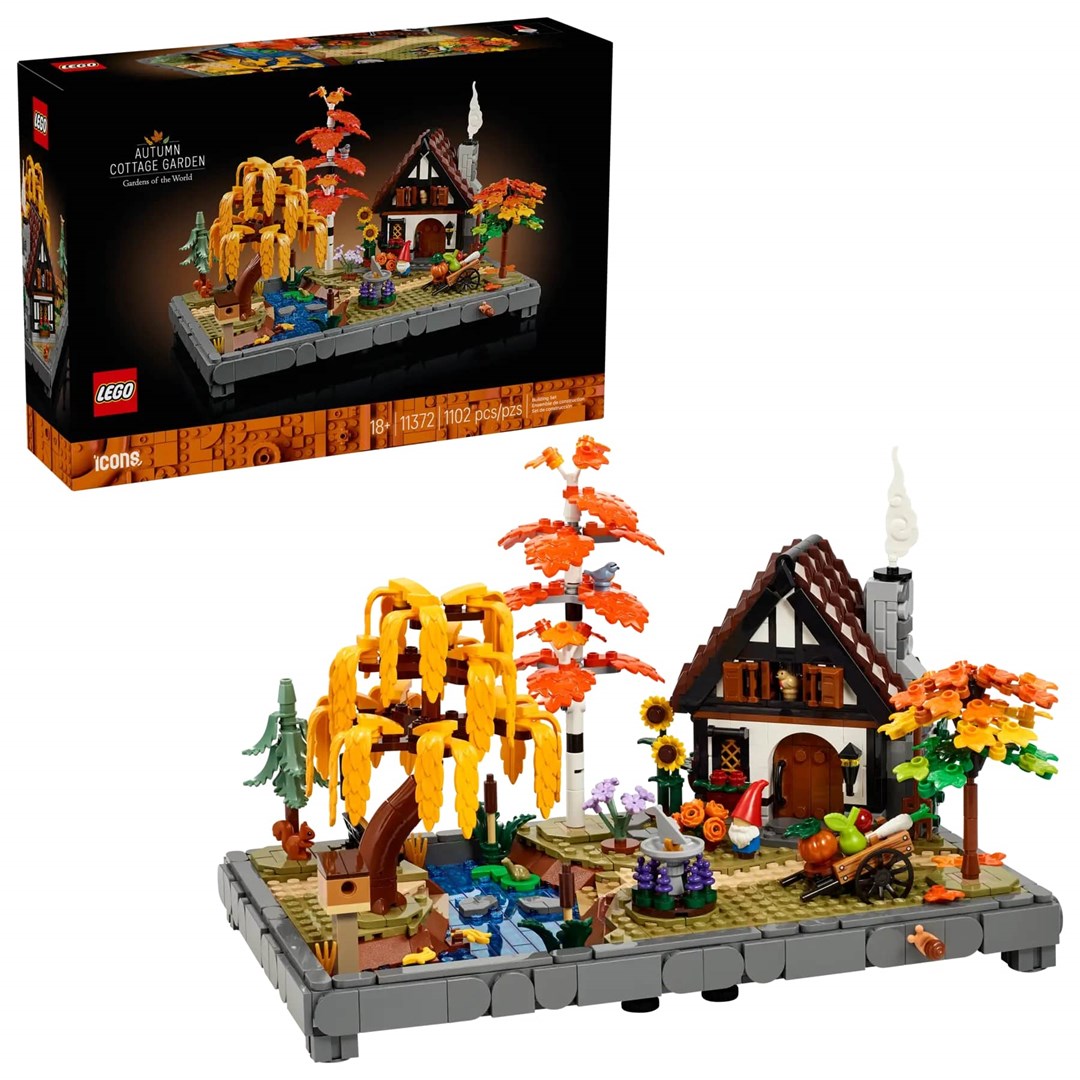 LEGO ICONS 11372 Autumn Cottage Garden