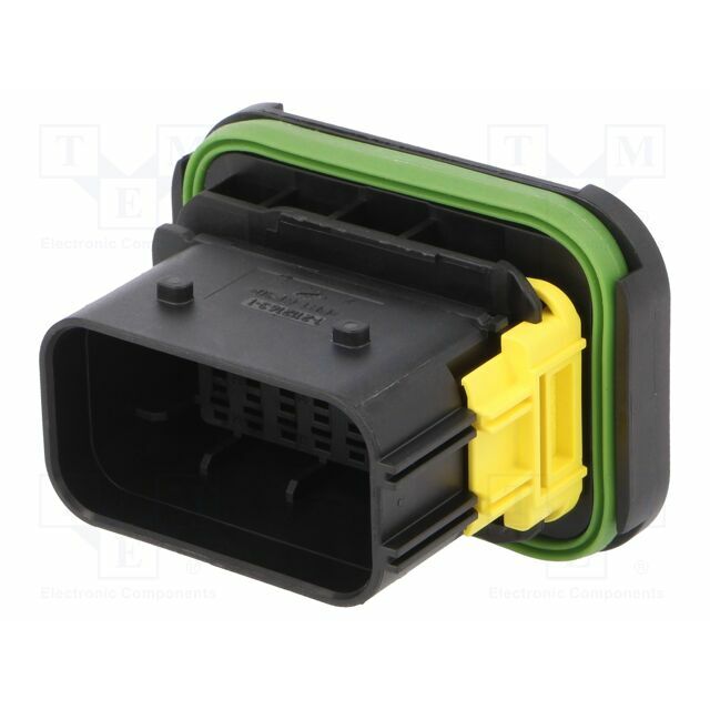 TE CONNECTIVITY Connector: automotive; plug; male
