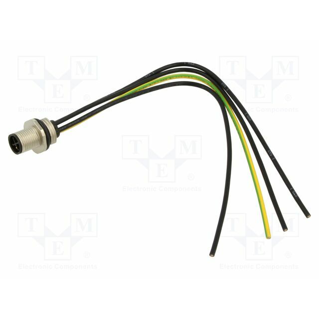 BINDER Connector: M12; plug; male; 814