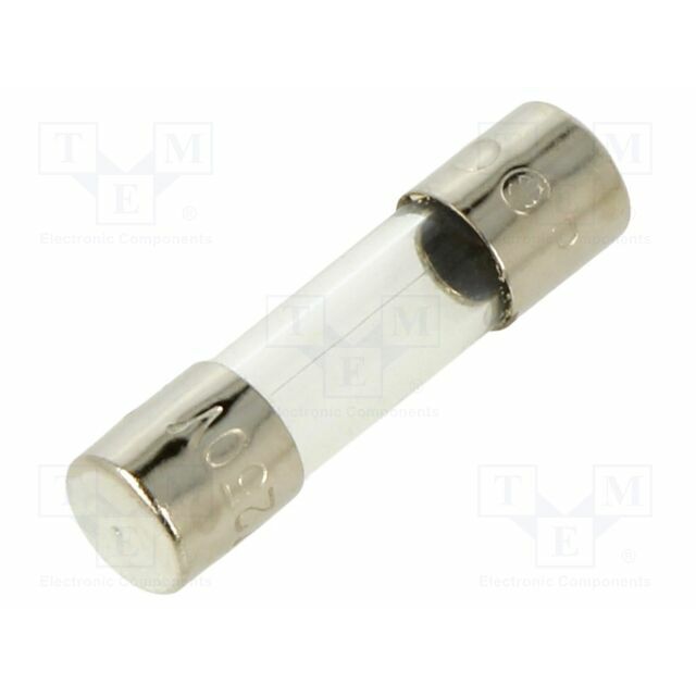 LITTELFUSE Fuse: fuse; 5.2x20mm; glass