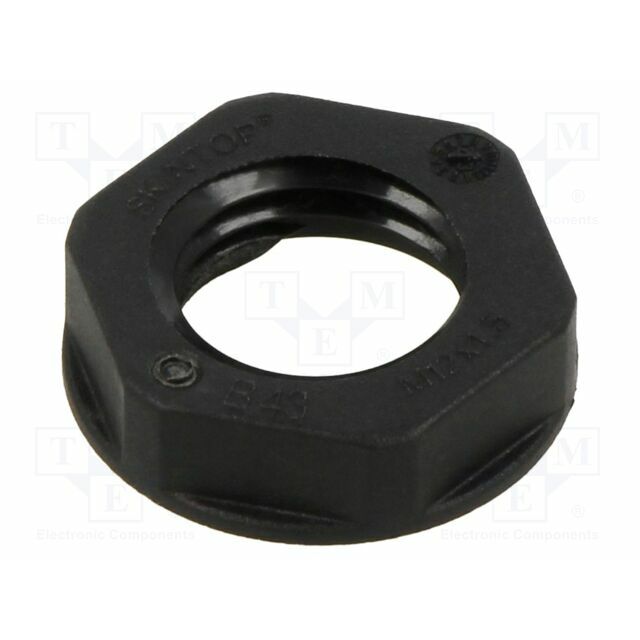 LAPP Nut; M12; polyamide; 17mm; black