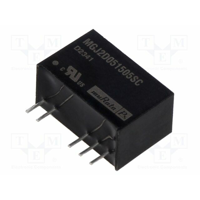 Murata Power Solutions Converter: DC/DC; 2W
