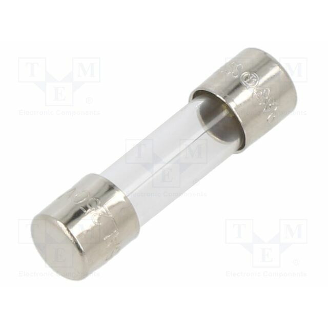 EATON/Bussmann Fuse: fuse; 5x20mm; cylindrical,glass