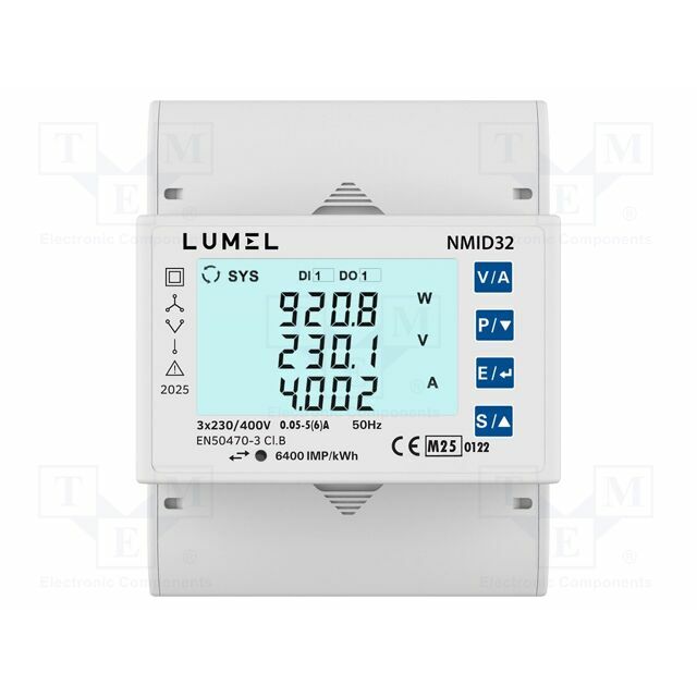 LUMEL Counter; digital,mounting; for DIN