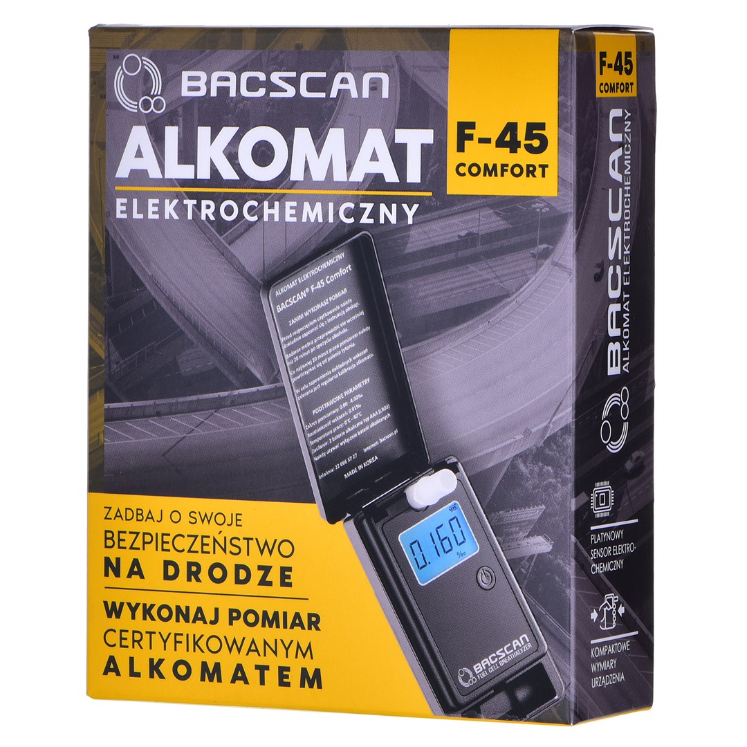 Electrochemical breathalyzer F-45 COMFORT | BACscan