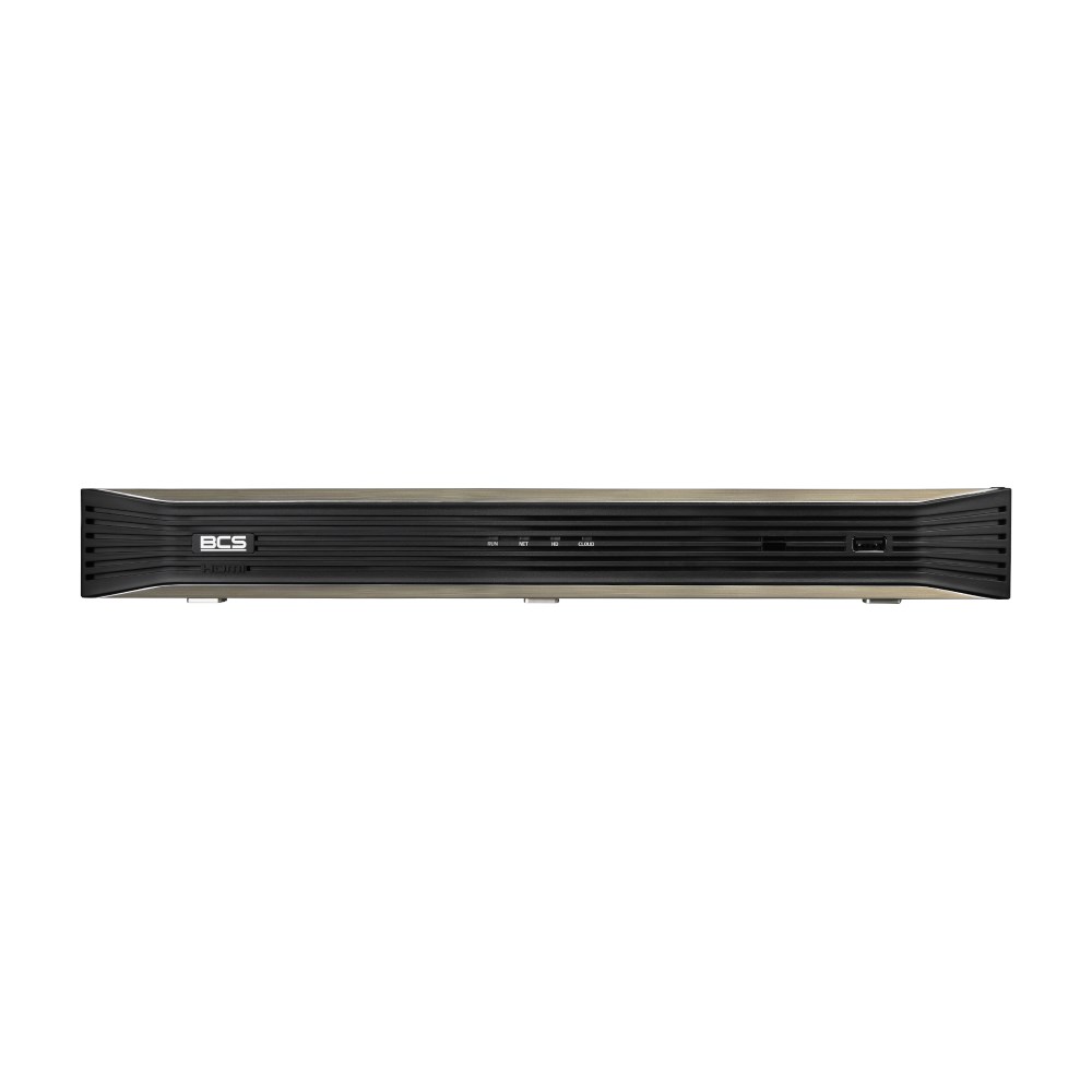 BCS BCS-P-NVR0802-A-4K-8P(5L) 1U Black | BCS-P-NVR0802-A-4K-8P(5L)