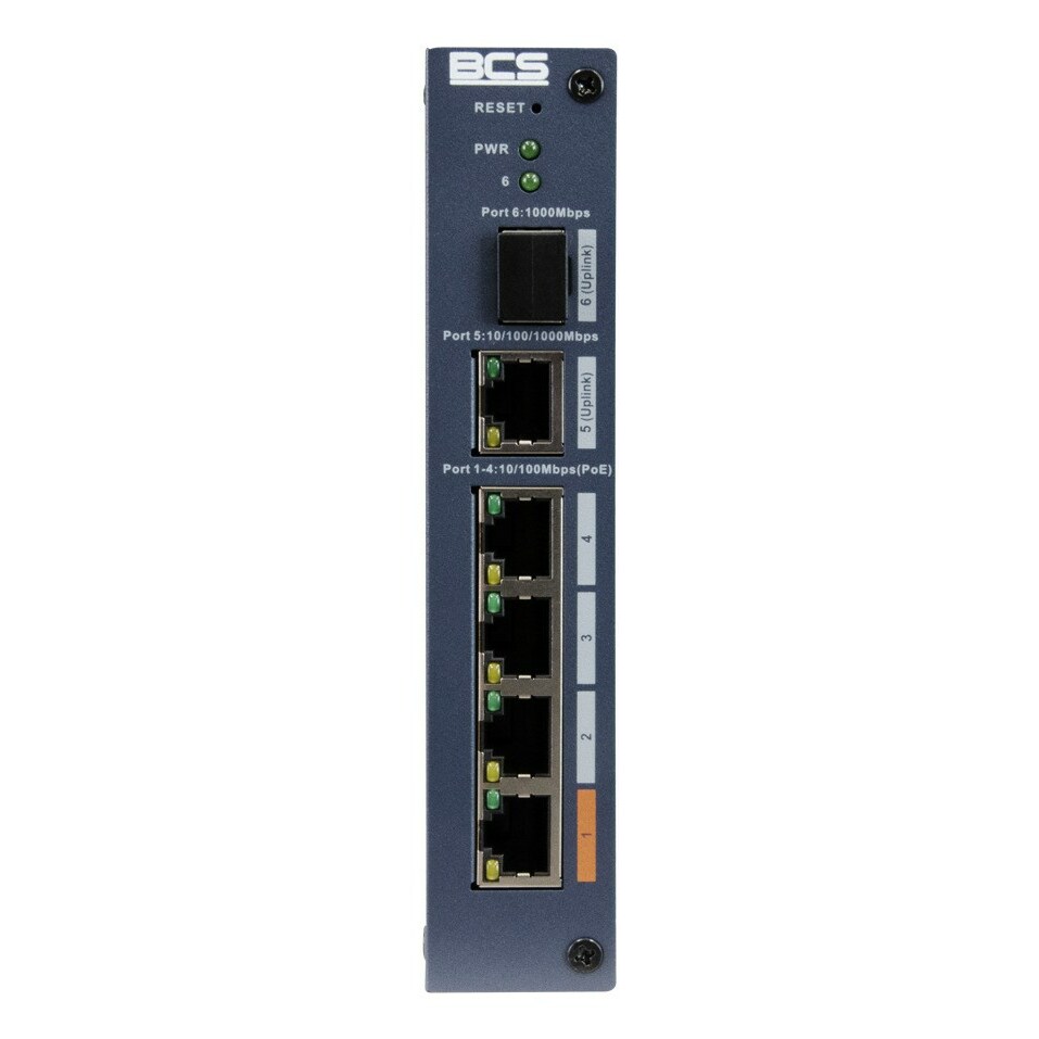 BCS BCS-L-SP0401G-1SFP-M network switch Managed Fast