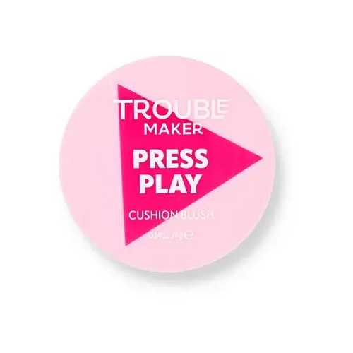 Trouble Maker Press Play Cushion Blush