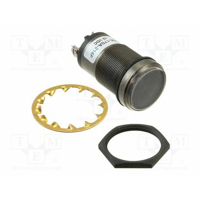 DIALIGHT Indicator: LED; flat; yellow; 310mcd