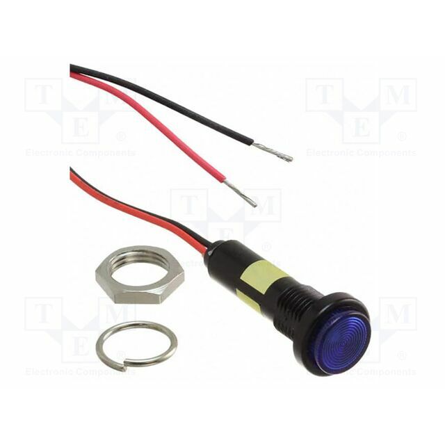 DIALIGHT Indicator: LED; blue; 680; 30mA