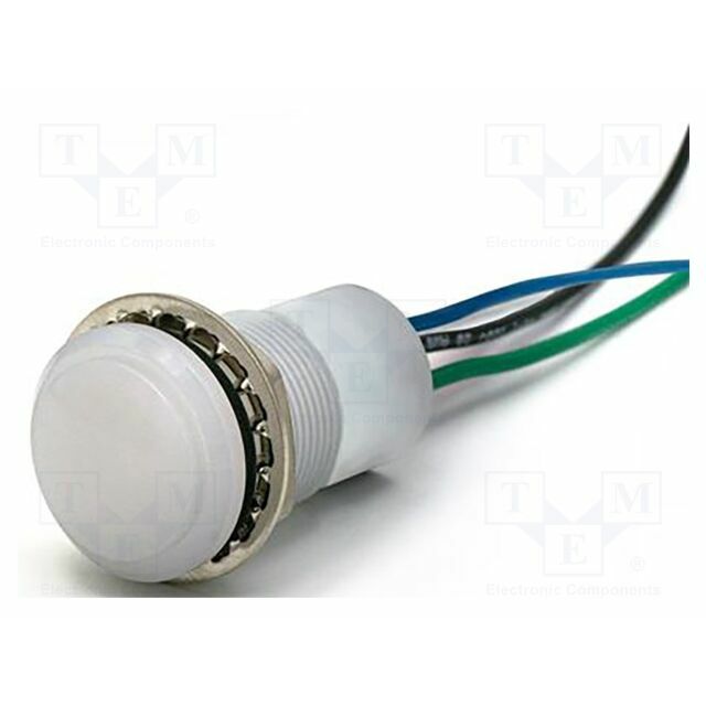 DIALIGHT Indicator: LED; green; IP67; 20mA