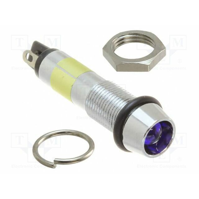 DIALIGHT Indicator: LED; blue; for soldering