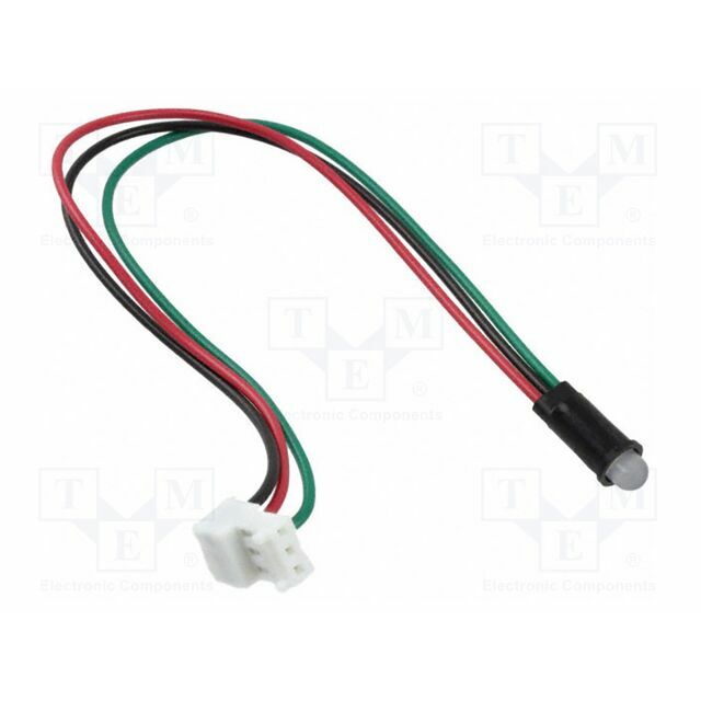 DIALIGHT Indicator: LED; prominent; green; cables