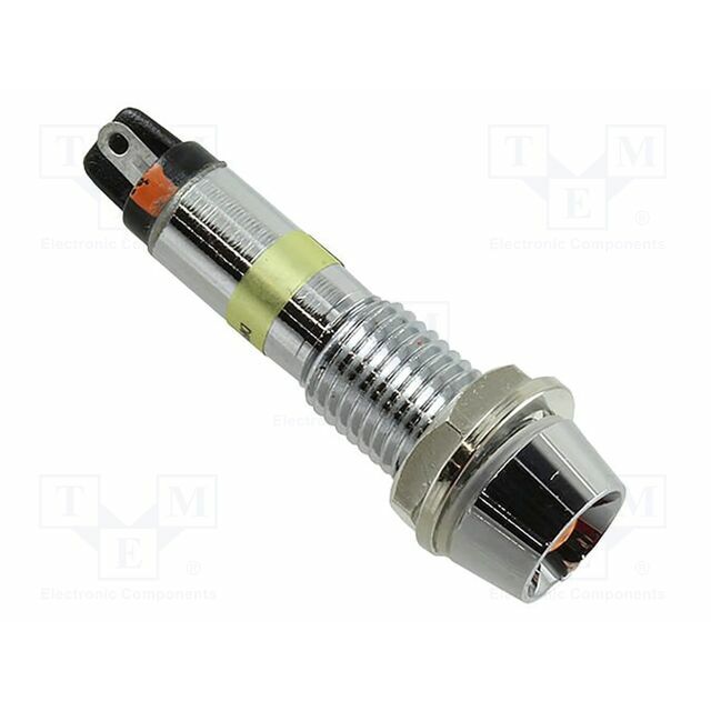 DIALIGHT Indicator: LED; orange; for soldering