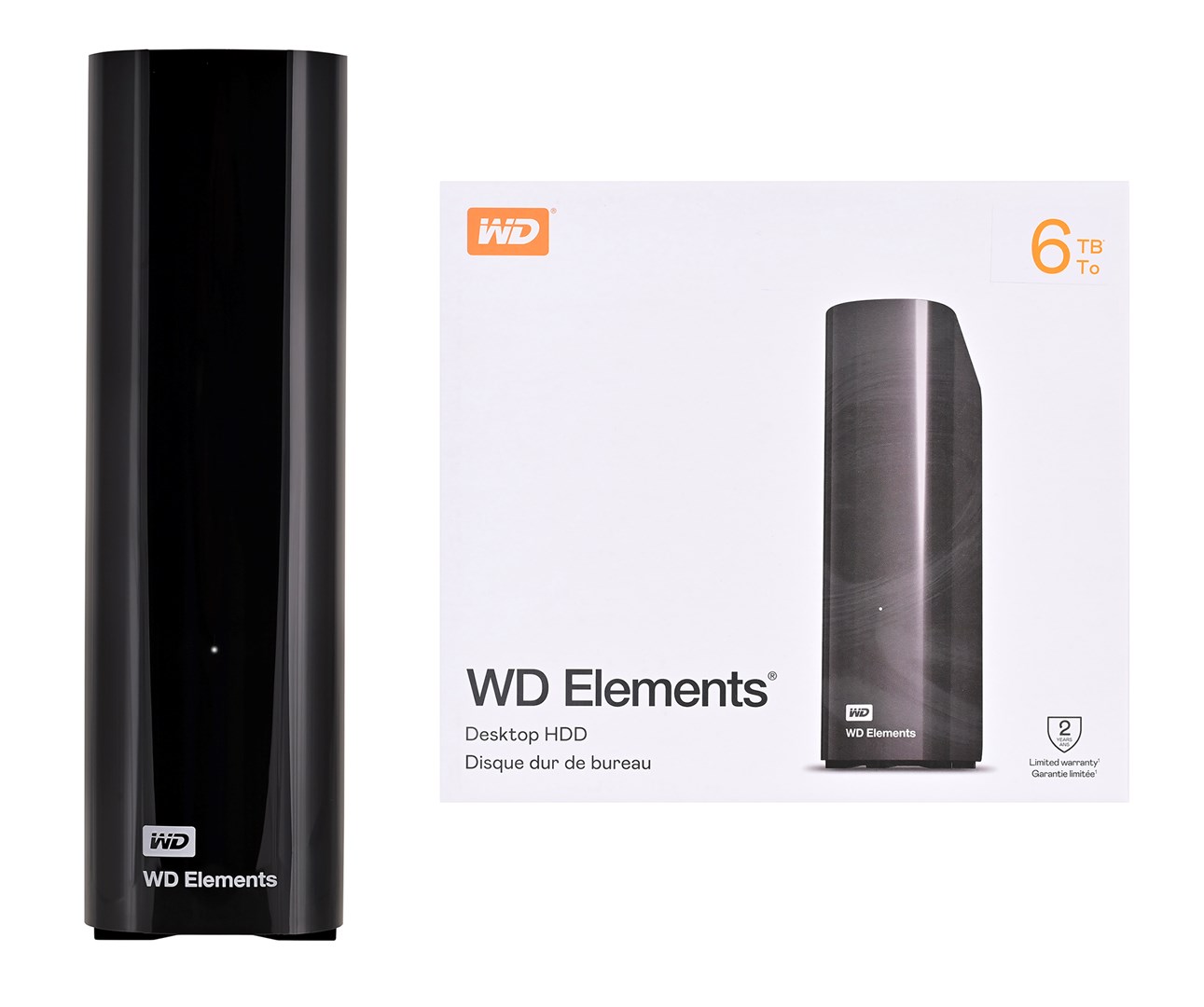 External HDD|WESTERN DIGITAL|Elements Desktop|6TB|USB 3.0|Drives