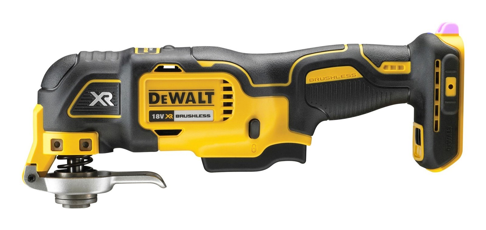 DeWALT DCS356N-XJ oscillating multi-tool Black, Yellow