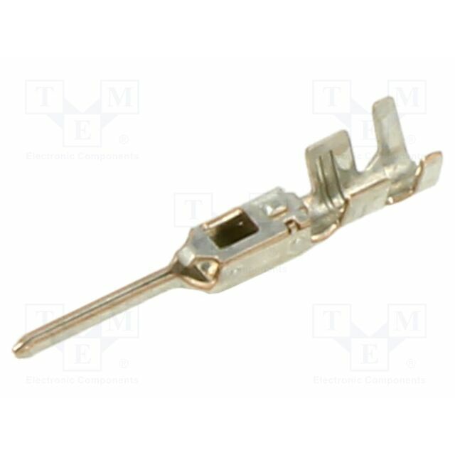 HIROSE Contact; male; DF62W; tinned; 22AWG÷20AWG