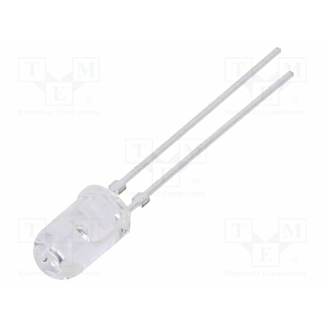 VISHAY IR transmitter; 5mm; 850nm; transparent