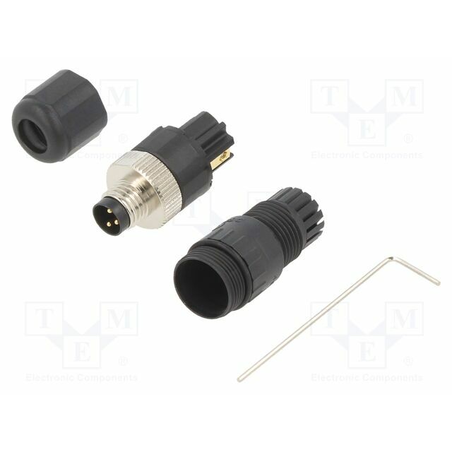 DEGSON ELECTRONICS Connector: M8; male; PIN: