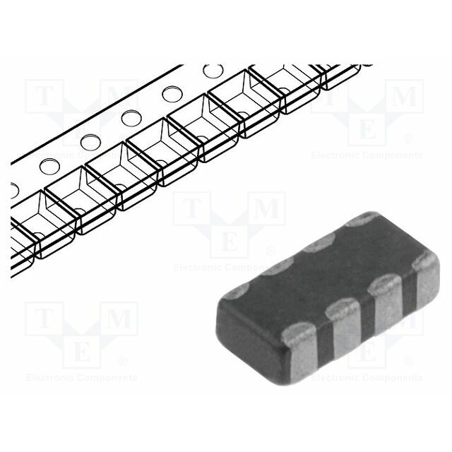 FERROCORE Ferrite: bead; array; Imp.@
