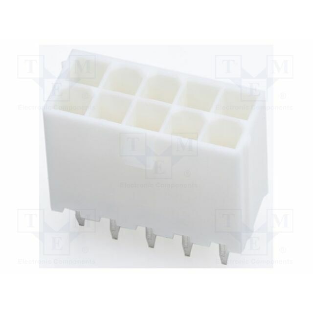 MOLEX Connector: wire-board; male; PIN: 10