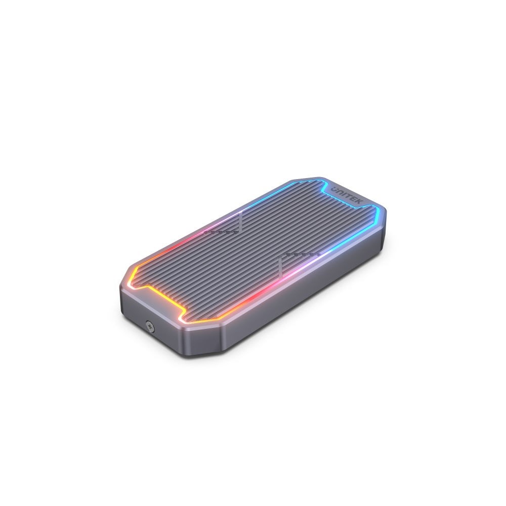 UNITEK SolidForce Spectrum SSD enclosure Grey