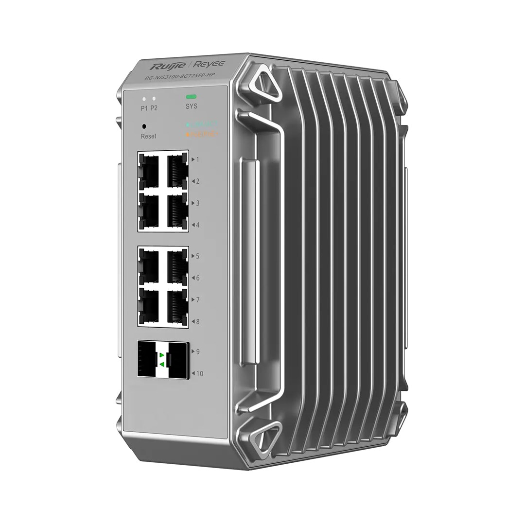 Pārvaldāms L2 tīkla slēdzis Ruijie RG-NIS3100-8GT2SFP-HP