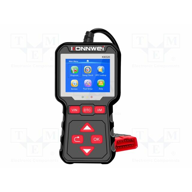 KONNWEI Meter: OBD diagnostic; LCD; user`s