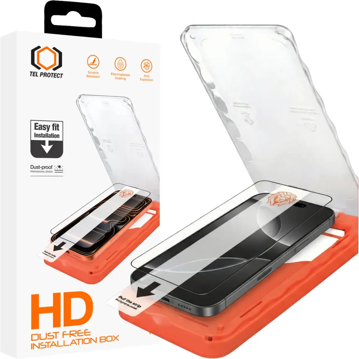 Tel Protect Dust-Free Easy Fit HD