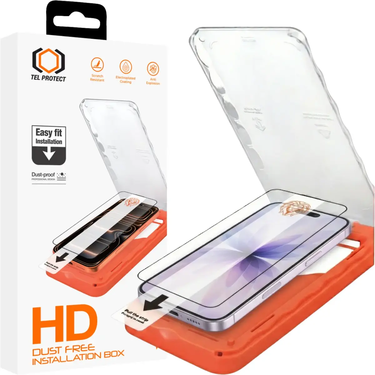 Tel Protect Dust-Free Easy Fit HD