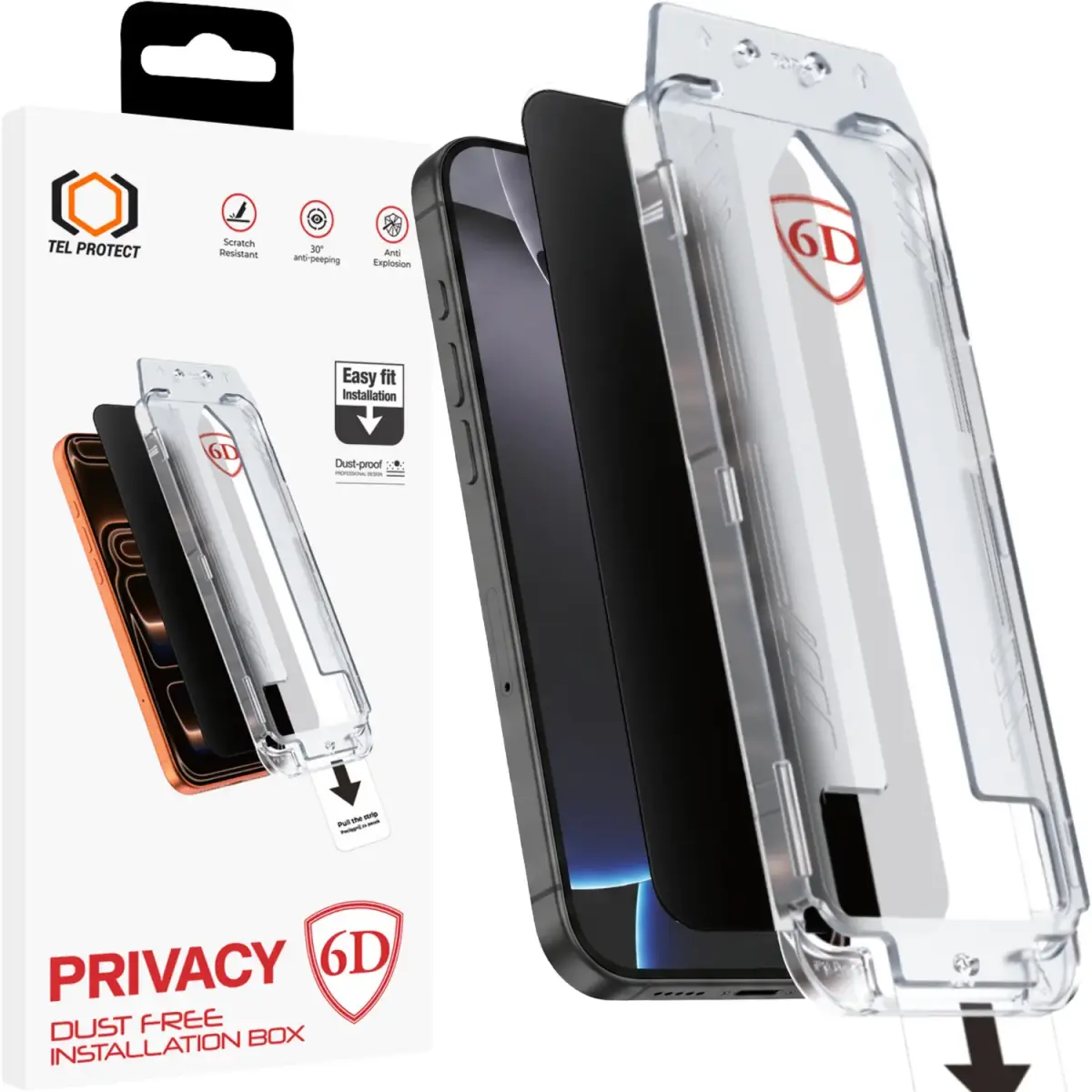 Tel Protect Dust-Free Easy Fit Privacy