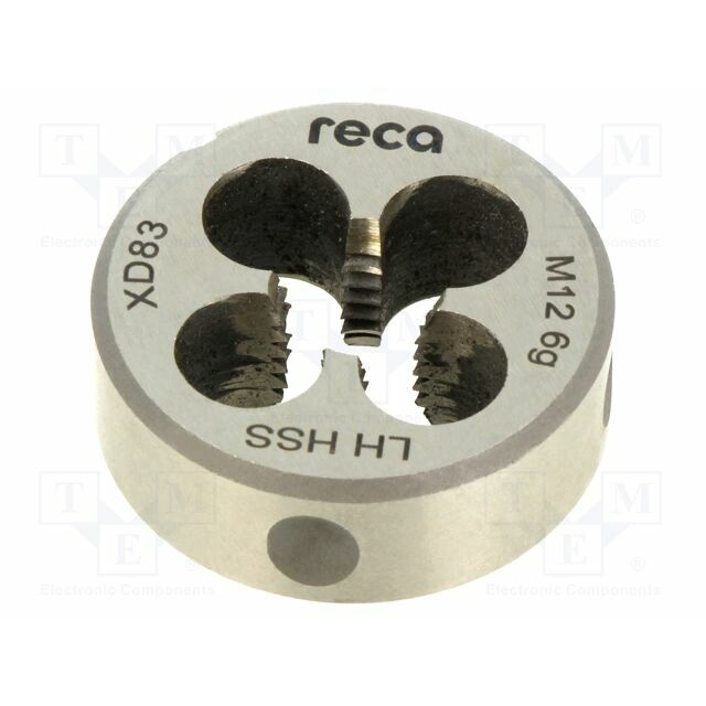 Threading die; M12; 1.75; Ø: