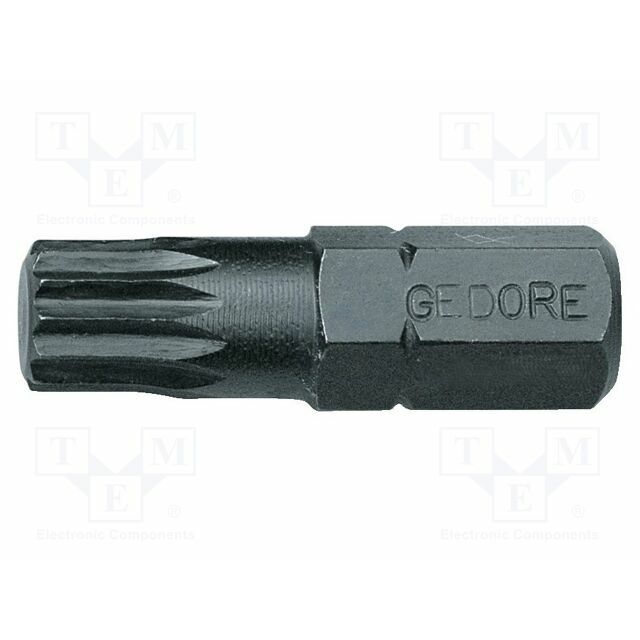 Screwdriver bit; XZN; XZN M10; 5/16"