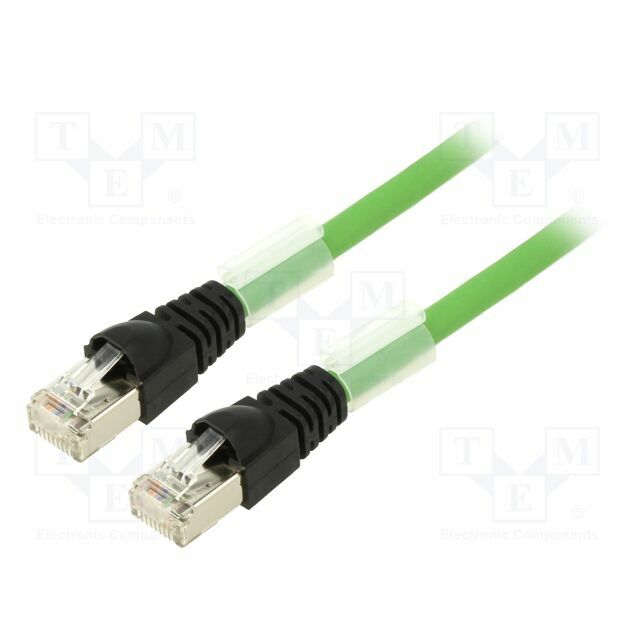 TELEGARTNER Patch cord; S/FTP; Cat 6a