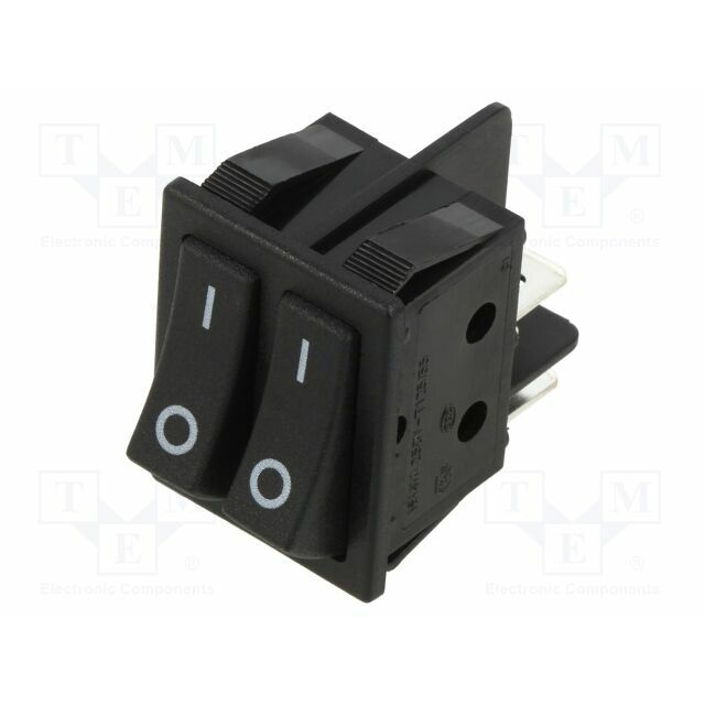 CANAL ELECTRONIC ROCKER; SPST x2; Pos: