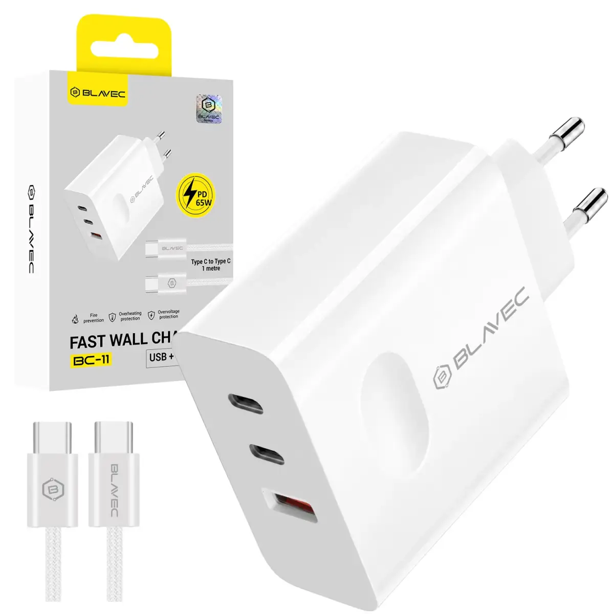 Blavec Wall charger BC-11 GaN -