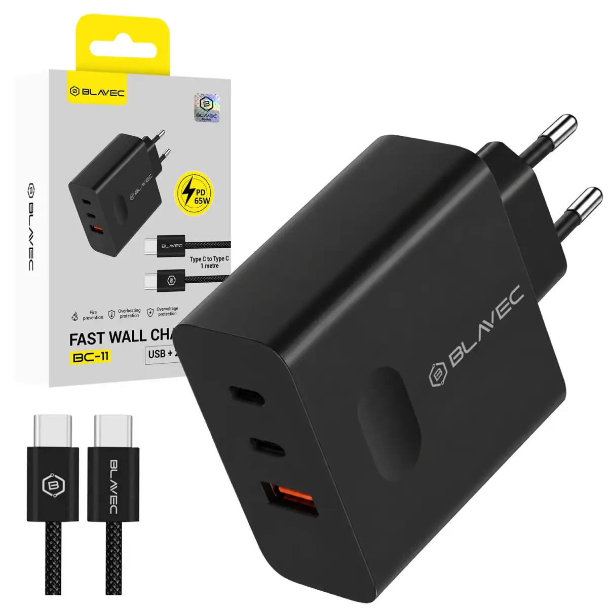 Blavec Wall charger BC-11 GaN -