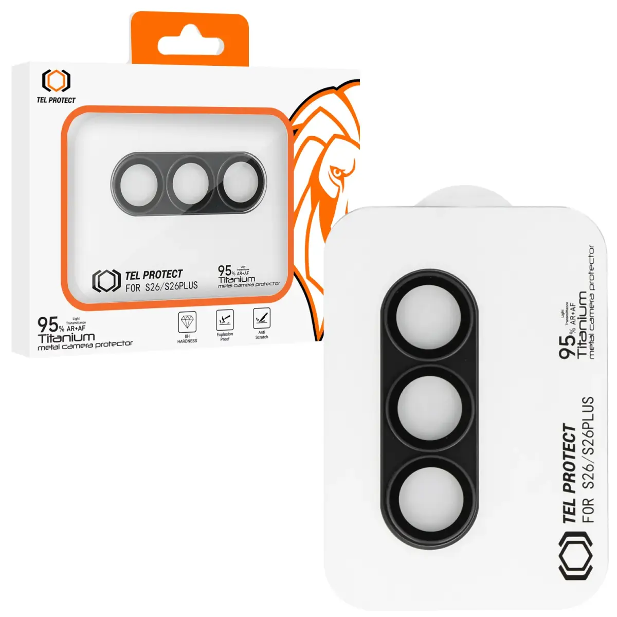 Tempered glass Tel Protect 95% AR+AF
