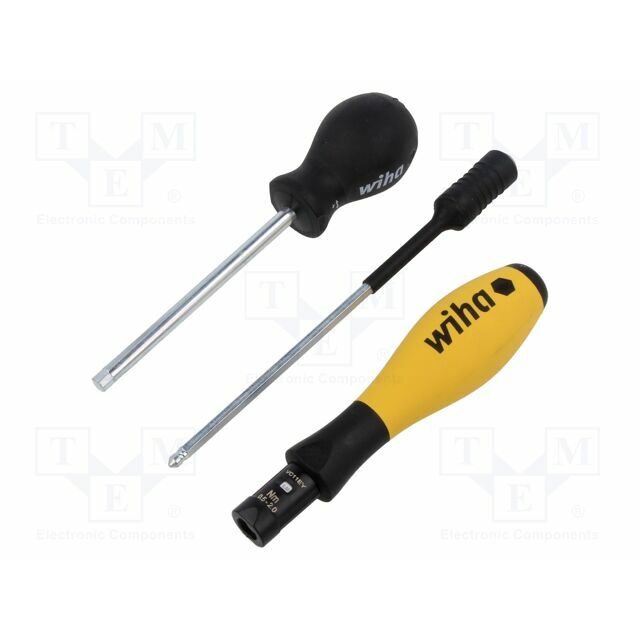 Screwdriver: screwdriver handle; torque; 500mNm÷2Nm; ESD