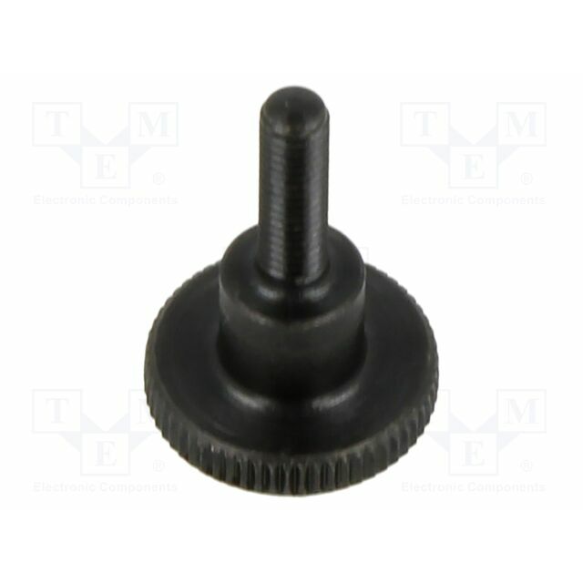 ELESA+GANTER Knob; Ø: 12mm; Ext.thread: