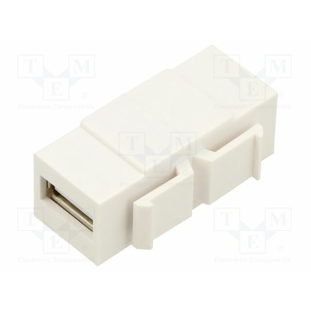USB coupler; Keystone; USB A socket