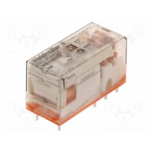 WEIDMÜLLER Relay: electromagnetic; Ucoil: 24VDC; SPDT