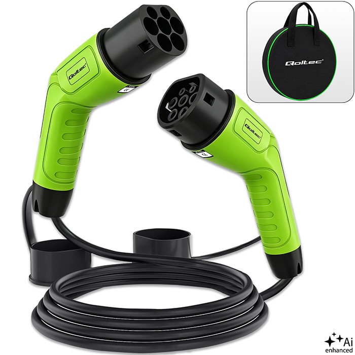 Qoltec EV Cable Type 2 for