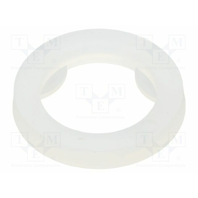 ESSENTRA Washer; round,with protection; h=1