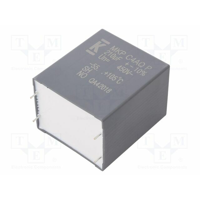 KEMET Capacitor: polypropylene; DC-Link; 210uF; 500VDC
