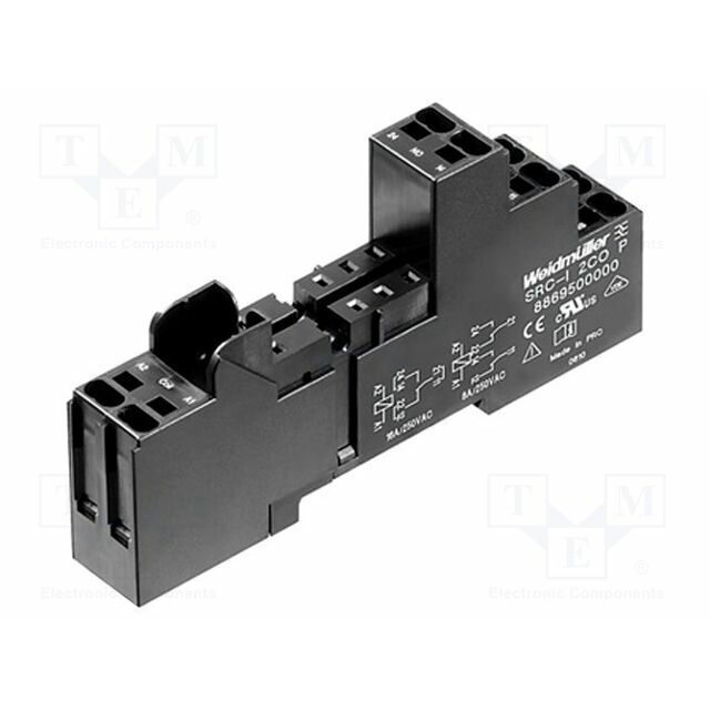 WEIDMÜLLER Socket; PIN: 8; 12A; 240VAC