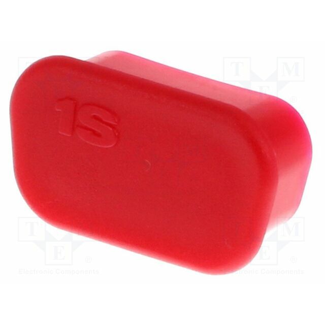 MOLEX Protection cover; straight; IP50; red