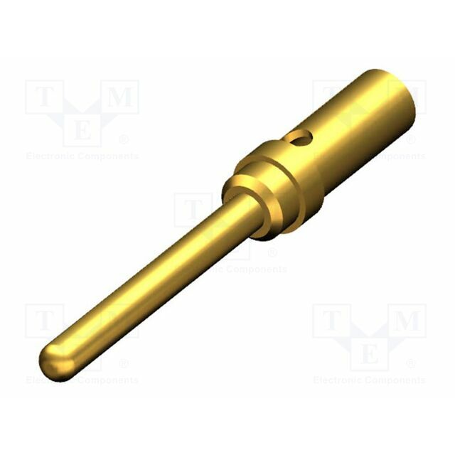 MOLEX Contact; male; brass; gold-plated; 22AWG÷18AWG