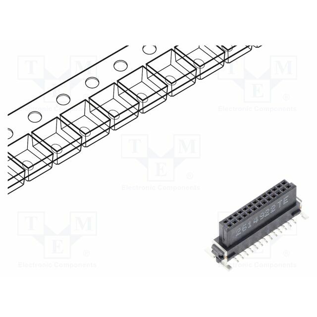 TE CONNECTIVITY Connector: PCB to PCB