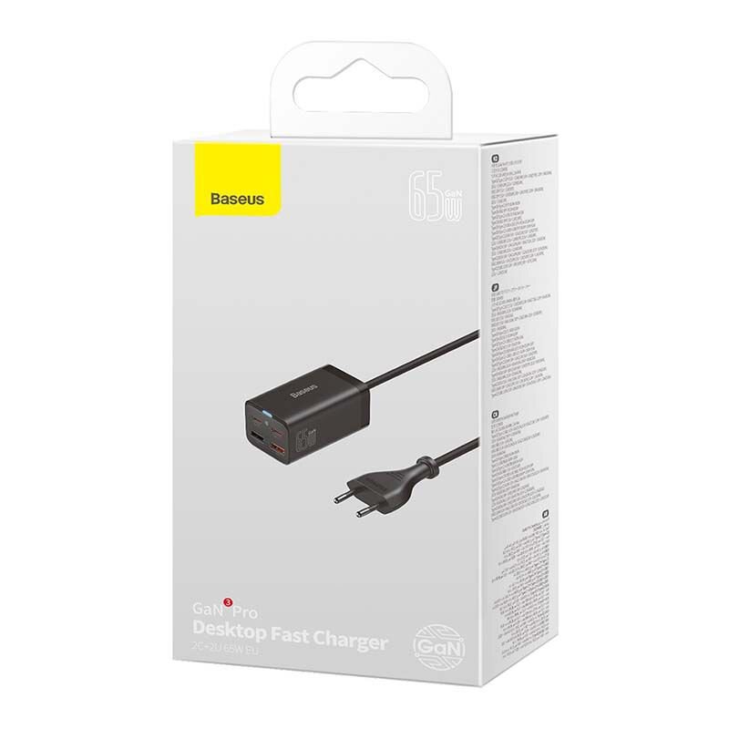 Baseus GaN3 Pro, 2x USB-C, 2x
